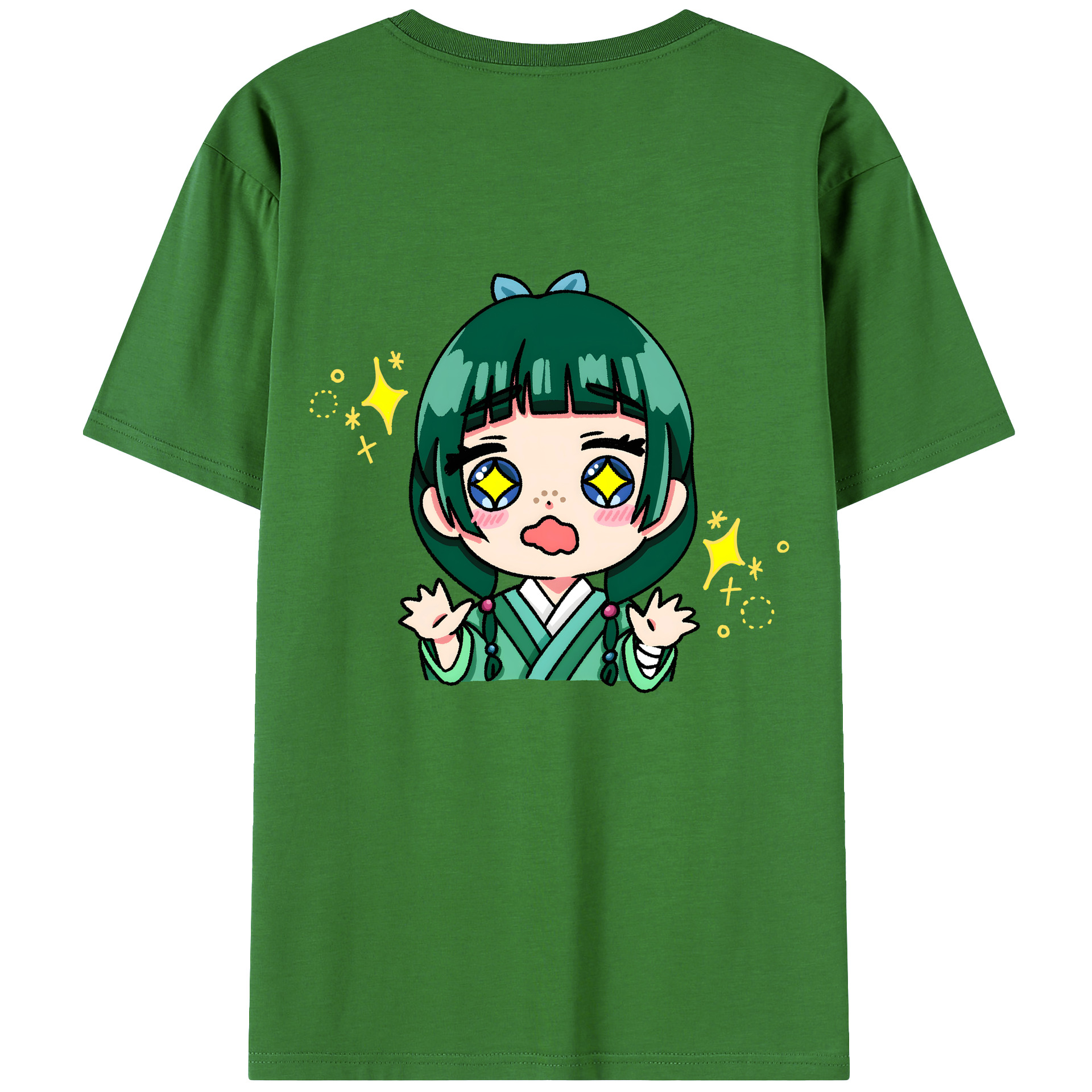 （画像用） 薬屋のひとりごと The Apothecary Diaries レディース半袖Tシャツ(バックプリント)